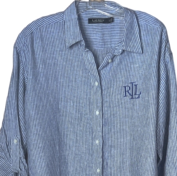 Ralph Lauren Black Label Women's Shirt Size Large - Picture 3 of 8